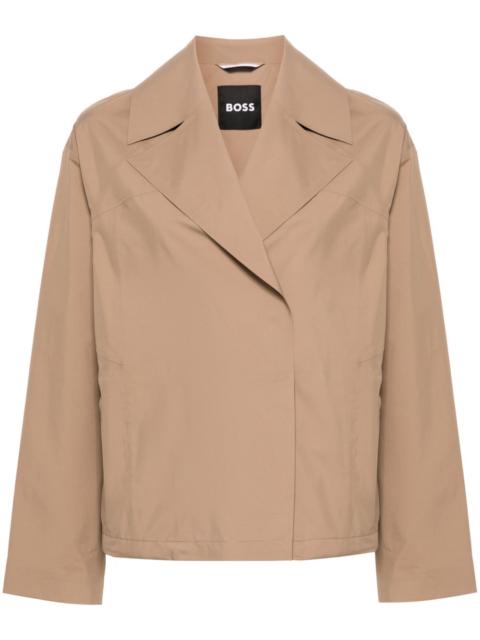 logo-lettering jacket