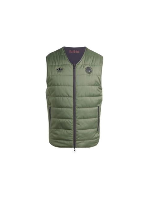 adidas FC Bayern Terrace Icons Vest Aurora Black Base Green