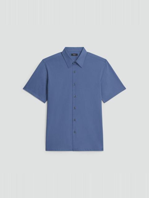 Irving Short-Sleeve Shirt in Structure Knit