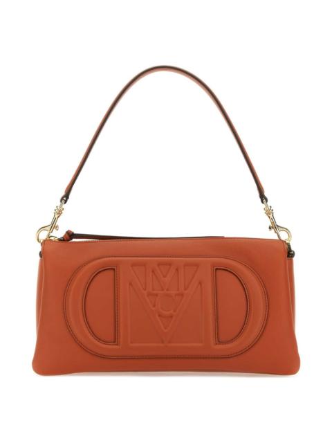 Brick Leather Mode Travia Small Shoulder Bag