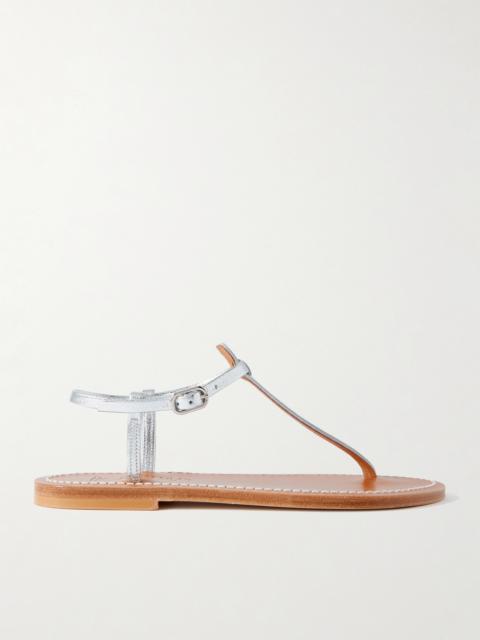 Picon Metallic Leather Sandals