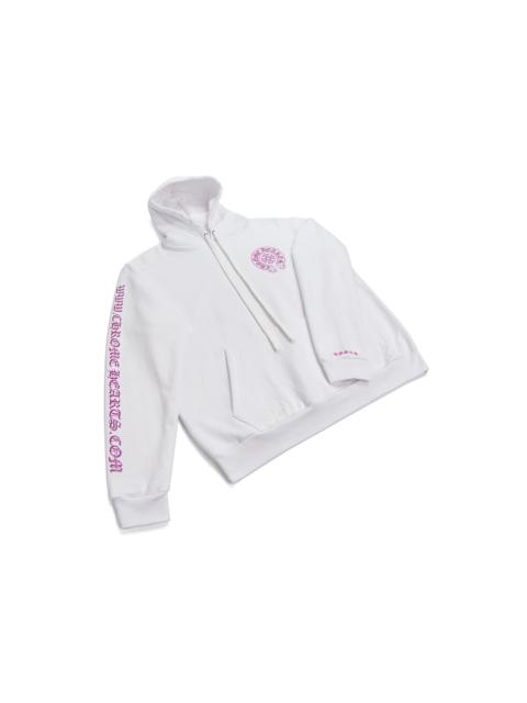 Chrome Hearts WWW.CHROMEHEARTS.COM Hoodie Purple Glitter