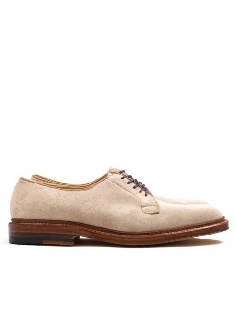 Plain Toe Blucher Milkshake Suede