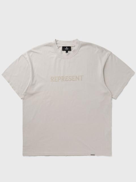 Embroidered Serif Logo T-Shirt