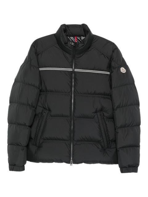 logo-patch padded jacket