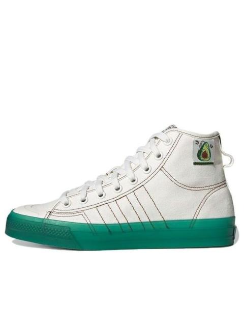 adidas originals Nizza Hi Rf 'White Green' GX2707