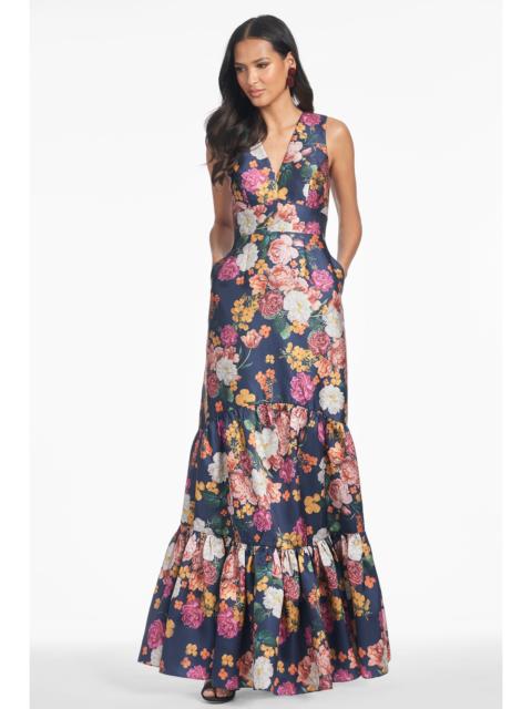 RORI GOWN - MIDNIGHTS MAGIC BLOOMS