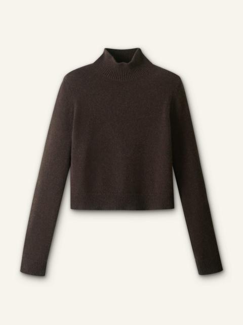 High Neck Crop Sweater