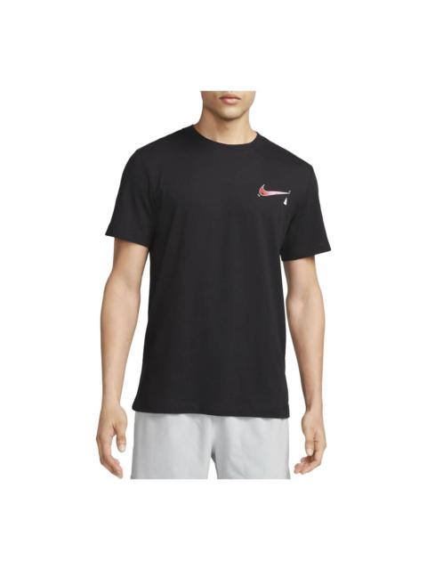 Nike Yoga Dri-Fit T-shirt 'Black' DZ2649-010