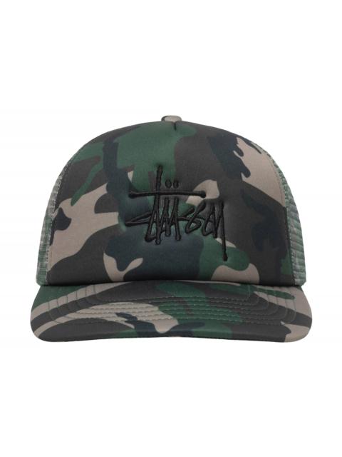 Stussy Trucker Big Basic Snapback Camo