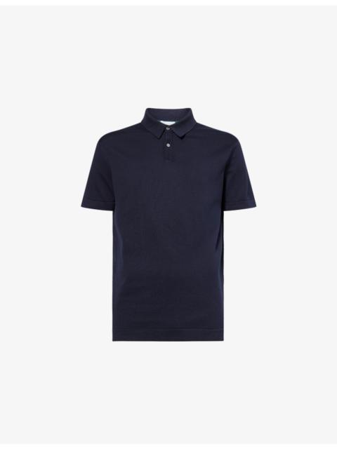 Jacob Short-Sleeve Cotton-Knit Polo Shirt