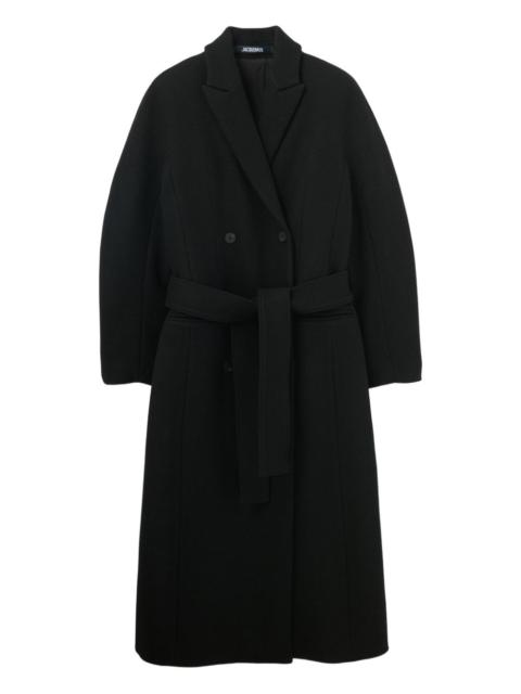 D'Homme double-breasted coat