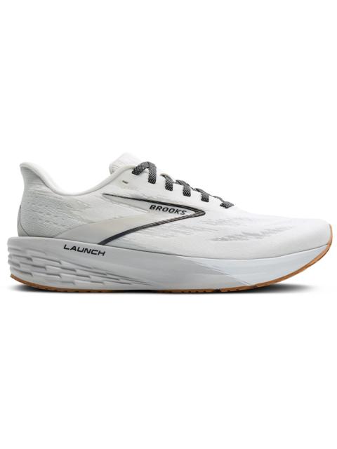 Brooks Launch 11 White Grey Black