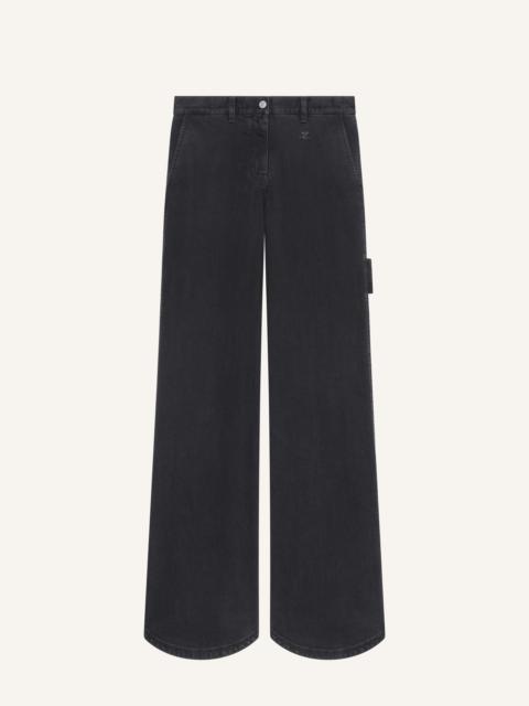 HAMMER DENIM BAGGY PANTS
