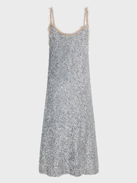 MIDI SEQUIN DRESS