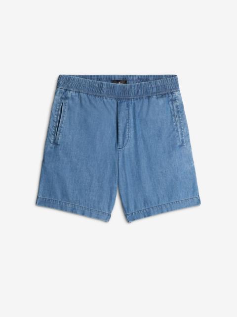 Leisure Denim Jogger Short in Seabrook