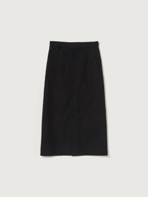 WOOL COTTON LINEN OX SKIRT