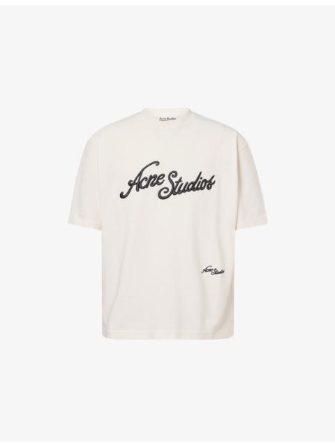 Exford Logo-Emboridered Cotton T-Shirt