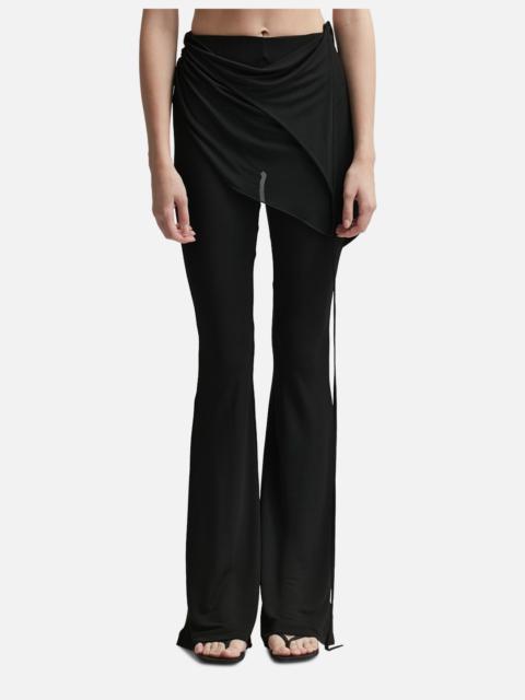 DRAPED JERSEY PANTS