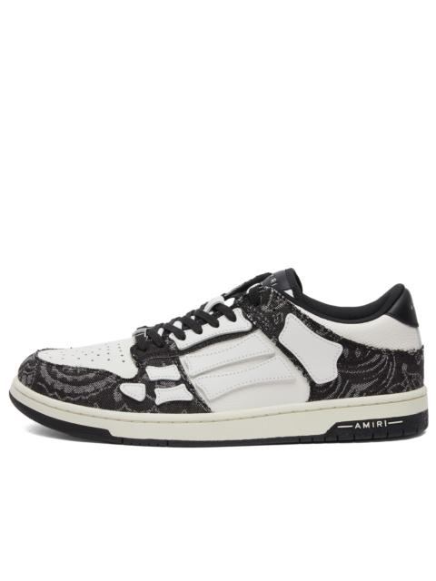 AMIRI Bandana Denim Skel Top Low Sneaker