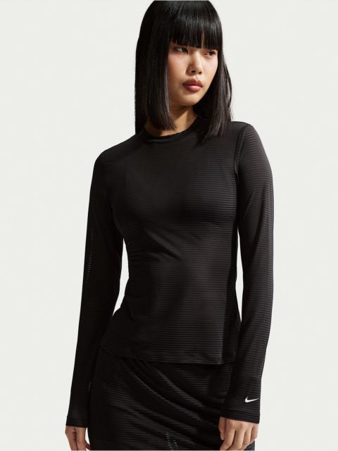 Nike Sportswear Women's Tight Long-Sleeve Sheer Top