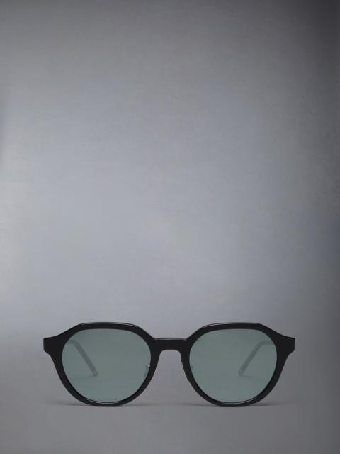 ACETATE OVAL SUNGLASSES