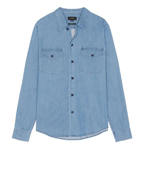 Double Patch Pocket Long Sleeve Shirt