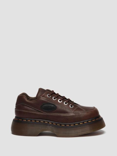 Buzz 5-Eye Grizzly Leather Shoes