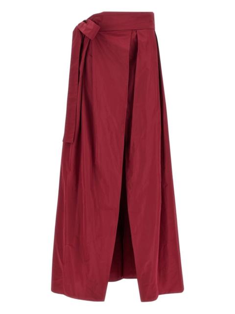 Cavallinaì pleated maxi skirt