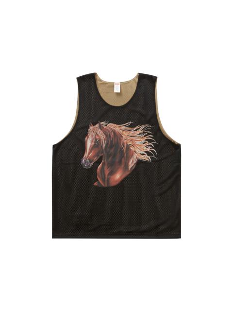 Supreme Mustang Reversible Basketball Jersey Black