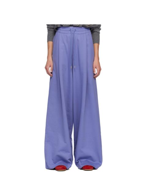 Purple Loose Sweatpants