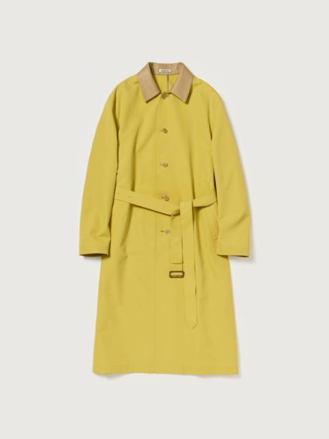 WOOL MAX CANVAS COAT