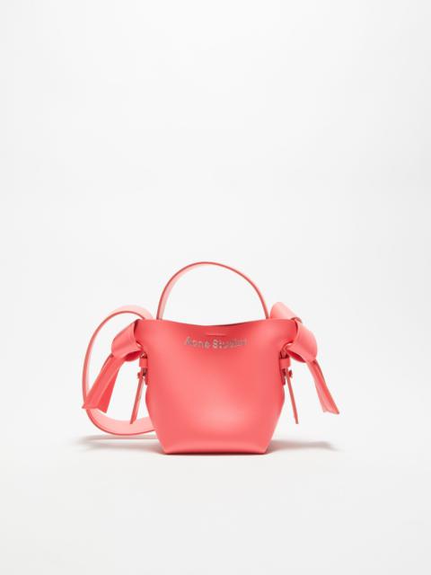 Musubi micro tote - Electric pink