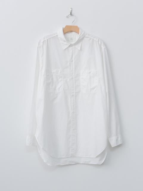 U.S.N Cotton Poplin Shirt - White