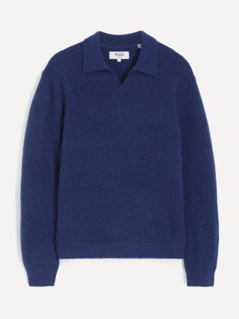 Carter Wool Knit Polo Jumper
