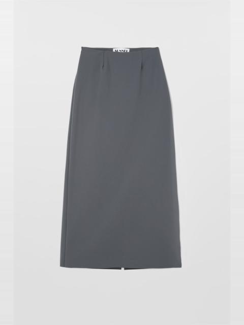 NEW LONG PANTA SKIRT / grey