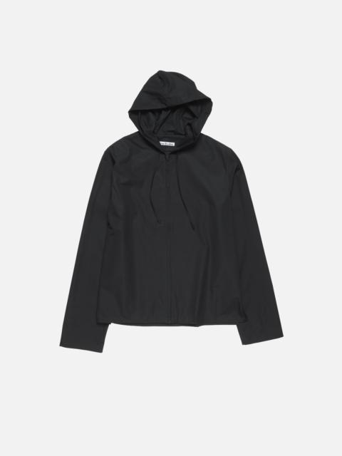 Hooded shirt - Black