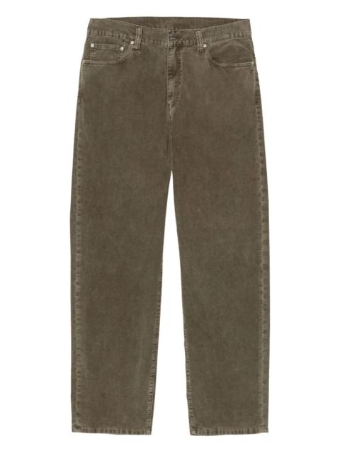 straight corduroy Trousers