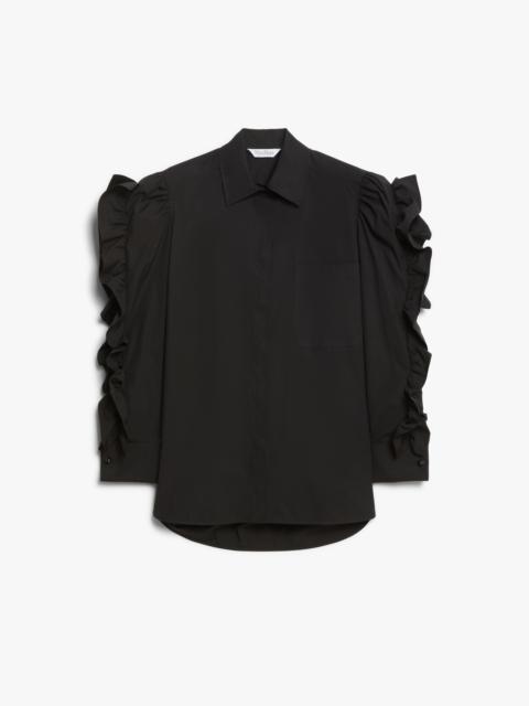 PLEIADI Oversize poplin shirt