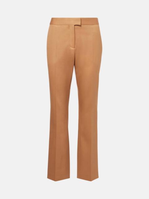Todd high-rise straight pants