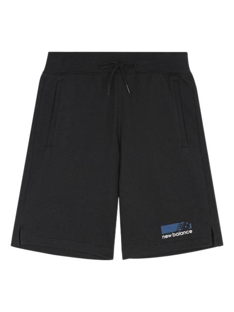 New Balance Sport Bold Logo Shorts 'Black' MS21900-BM