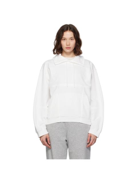 Off-White Collared Sweatshirt