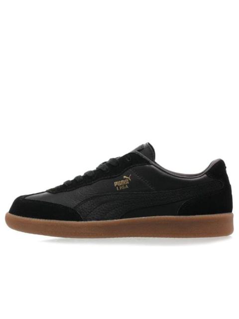 PUMA Liga Leather Retro Shoe Black 364597-02