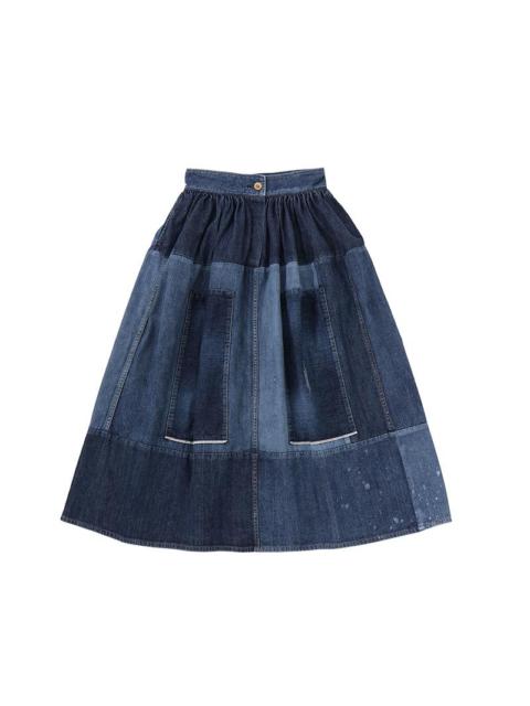 SS ELEVATION SKIRT P.W. DMGD W