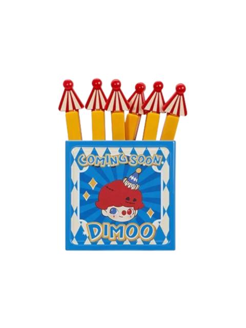 Pop Mart WHY SO SERIOUS Series Dimoo Flame Clown Magnet