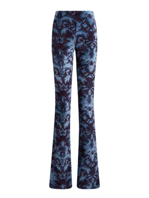 Printed Stretch Trousers