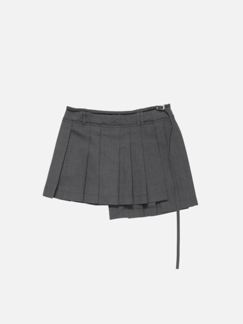 Pleated skirt - Dark grey