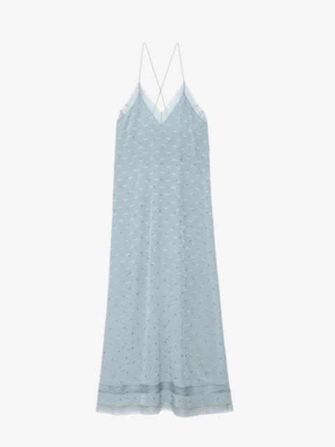 Reman Silk Jacquard Dress