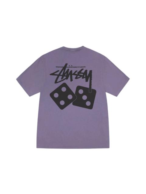 Stussy Dice Pigment Dyed Tee Grape