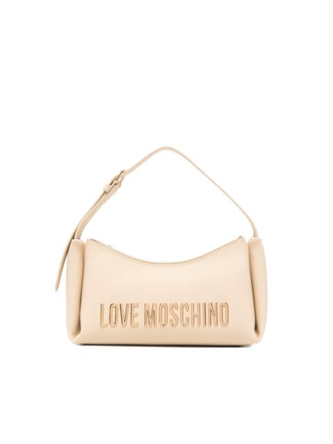 embossed shoulder bag